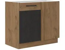 GRAFO 105 ND 1F BB szafka kuchenna stojąca matera / dąb lancelot